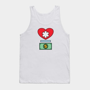 Health Above Wealth Tank Top